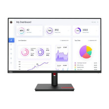 Lenovo 80.0cm (31.5") 4K Ultra HD 3840 x 2160 W-LED IPS 16:9 350cd/mÂ² 1.07B 178Â/178Â 1000:1
