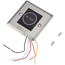 8X Infrarot Sensor Schalter BerüHrungslos Kontaktlos Schalter TüR ÖFfner Taste mit LED Anzeige
