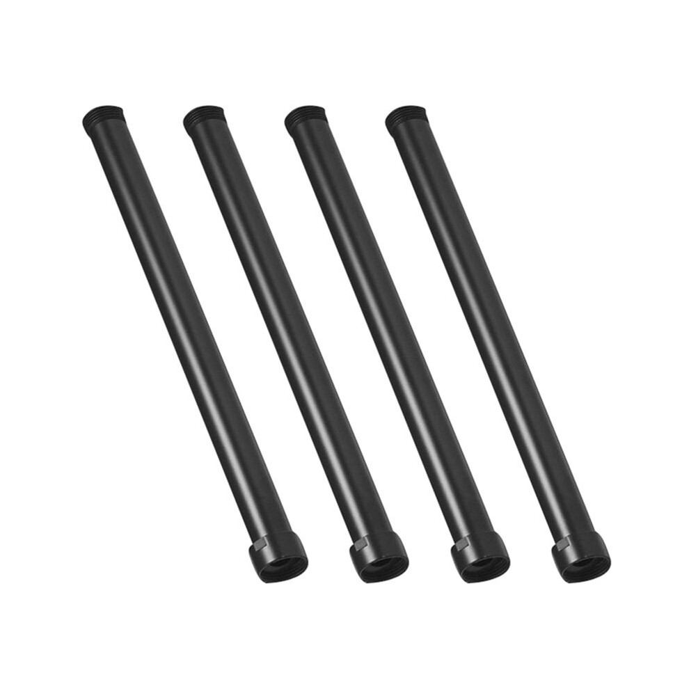 4X Black Shower Extend Pipe 30Cm Length Shower Mixer Pipe Brass Shower Pipes Bath 6033169624682