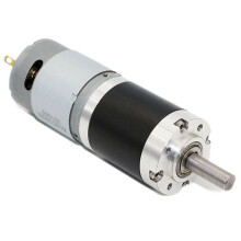 2X 385 Planetengetriebe Miniatur--VerzöGerungsmotor Geschwindigkeitsregulierung GeräUscharmer Kleiner 24-V-Motor ZubehöR 372 U / Min