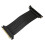 Bandwidth Extension PCIe Riser Cable, Tinned Copper Wire Shielded Cable High Stability Plug And Play Reverse PCIE4.0X16Graphics Card Extension 8
