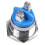 20pcs 16mm High Round High Round Momentary Metal Push Button 2