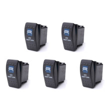 5X Car Boat Carling Dual LED Back Light Rocker SPST -OFF 12/24V CE 10A 1