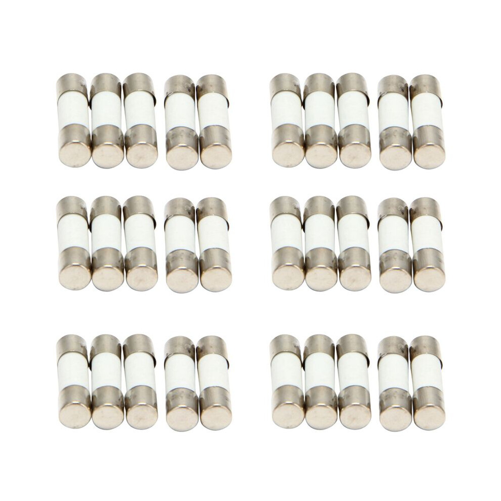 30Pcs 250V 0.5A 500Ma Fast Blow Ceramic Fuses Tubes 5Mm X 20Mm 6033767591614
