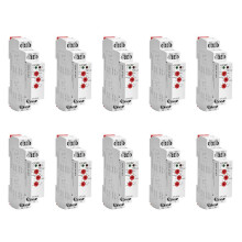 10X GEYA GRL8-02 FlüSsigkeits Regel Relais FüLlstands Regel Relais 10A ACDC24V-240V Weit Bereichs Spannung Wasser Pumpen Relais