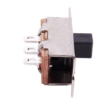 15 Stück X Ein-Aus 2 Position SPDT 1P2T Panel  Schiebeschalter LöTfahne SS12F15G3