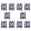 10X SSR 25A 3-32V  to 24-480V AC Single Phase Solid State Relay  Control AC MGR-1 D4825 Load Voltage 1