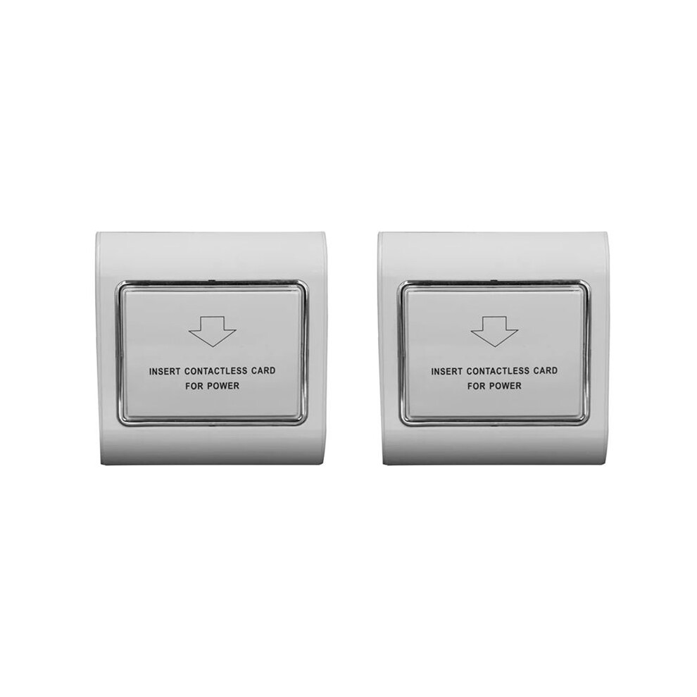 2X Hotel Power Delayed Power Off -Saving Induction Card Three-Wire Induction 40A Low Frequency 220V 6031406013589