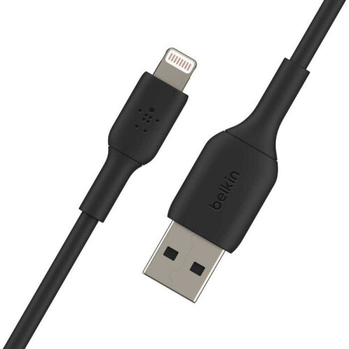 Belkin BELKIN - cabo - TRANÇADO A-LTG 1M, BLK - TRANÇADO A 2
