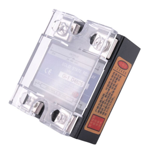 5X SSR 25A 3-32V  to 24-480V AC Single Phase Solid State Relay  Control AC MGR-1 D4825 Load Voltage 2