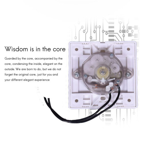 2X Countdown  120 Minutes High-Power Water Pump Timer Mechanical Timer Countdown Control 86 Panel 2