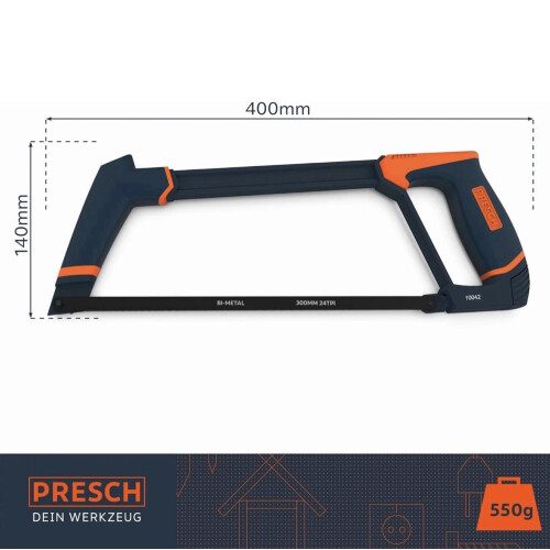 Presch Hacksaw 300mm Metal Saw 2
