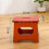 (L,Red)Large Step Stool Folding Foldable Multi Purpose Heavy Duty Home Kitchen Kids G 3
