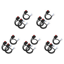 0/1-10V Knob LED Dimmer,Low Voltage Passive Dimmer PWM Dimming for 0-10V or 1-10V Dimmable Electronic LED Driver 15Pc