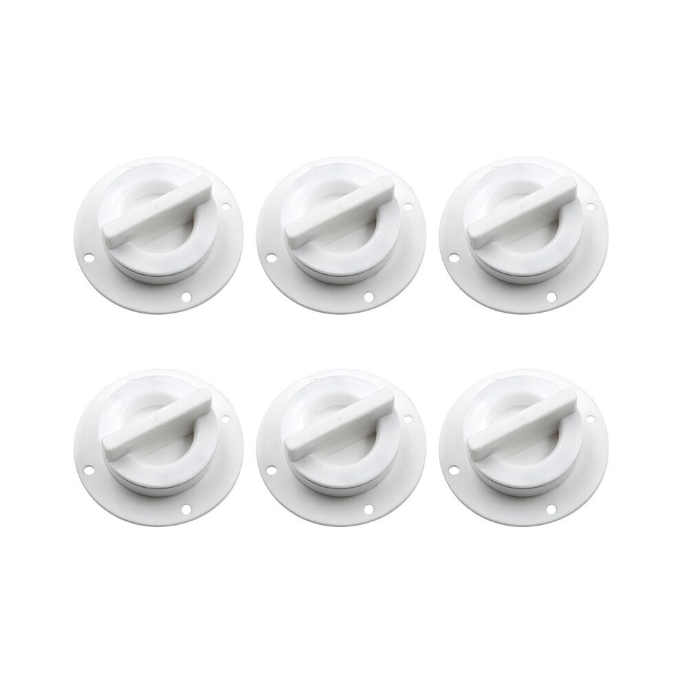 6X New Water Valve Deck Drain Scupper Drain Valve Outlet For Marine Boat Raft Yacht 4711462223628