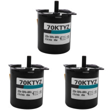 3X 220V AC 40W Low Speed Motoreduktor 70KTYZ Permanent Magnet Synchronous Silnika Regulowany Kierunek High Torque Cichy Silnik