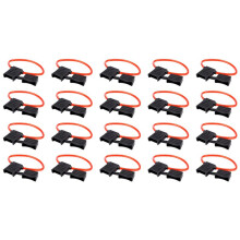 20X 8 AWG Gauge MAXI Blade Fuse Holder Inline Wire 12-24V Volt Waterproof + 40A Fuse