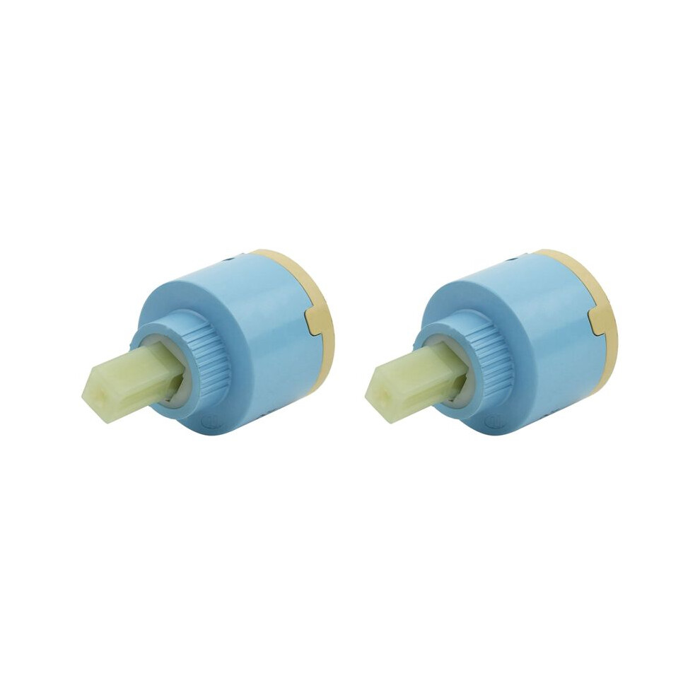 2Pcs 40 Mm Ceramic Cartridge For Single Lever Faucets Bath/ Kitchen Light 6033075435235