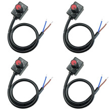 Gradateur LED à Bouton 0/1-10V, Variateur Passif Basse Tension PWM pour 0-10V Ou 1-10V Pilote LED électronique à Intensité Variable 4 Pièces