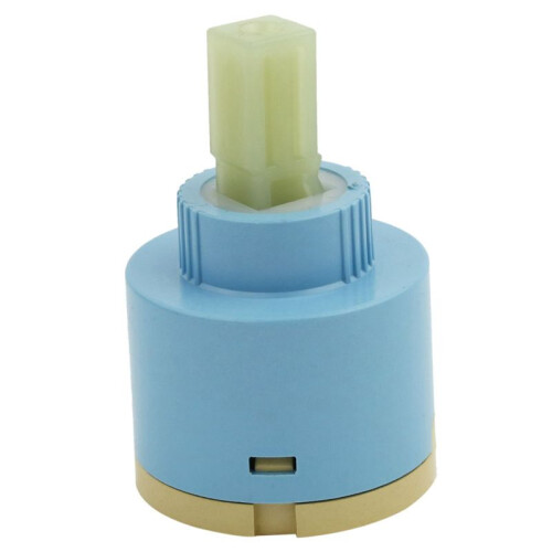 2pcs 40 mm Ceramic Cartridge for Single Lever Faucets Bath/ Kitchen Light 1