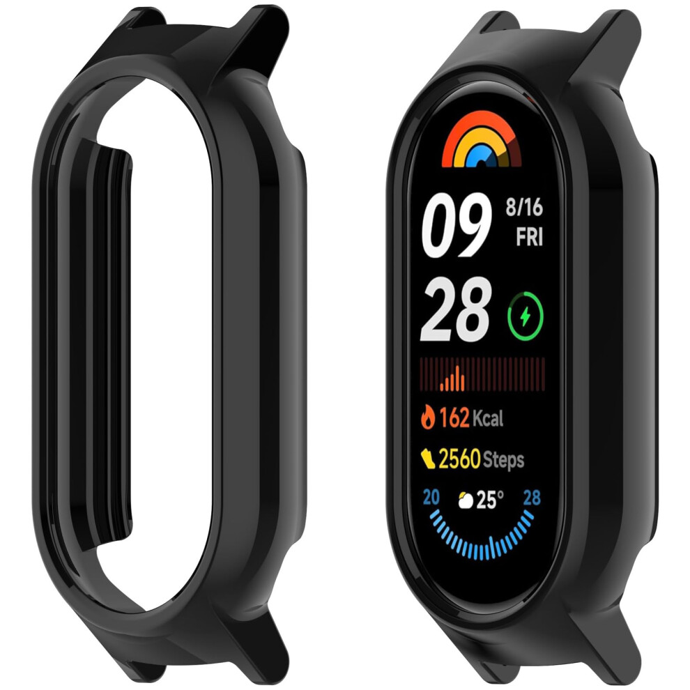 Protective Case For Xiaomi Band 10 9 8 Slim Scratchresistant Hard Shell Cover Black 9073542380573