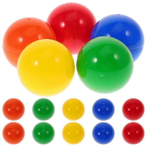 50 Pcs Balls Raffle Drawing Balls Party Activity Plastic Ball Props 2
