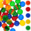 50 Pcs Balls Raffle Drawing Balls Party Activity Plastic Ball Props 2