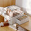 Foldable storage box with storage dividers for clothes 4
