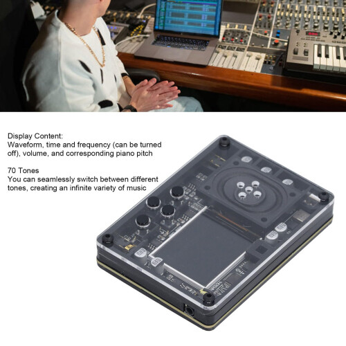 Theremin 70Tone Electronic Music Instrument with Waveform Display for Live Performance 2