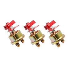 3X Universal Forklift Excavator-Marine Battery Disconnect  with Lock Bracket Power Cut Off Battery
