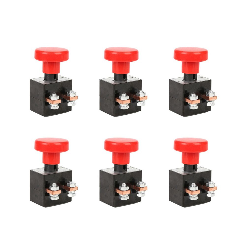 6X 250A Type Emergency Disconnect Stop Start Button Emergency For Forklift Pallet Truck Cart 4711811330540