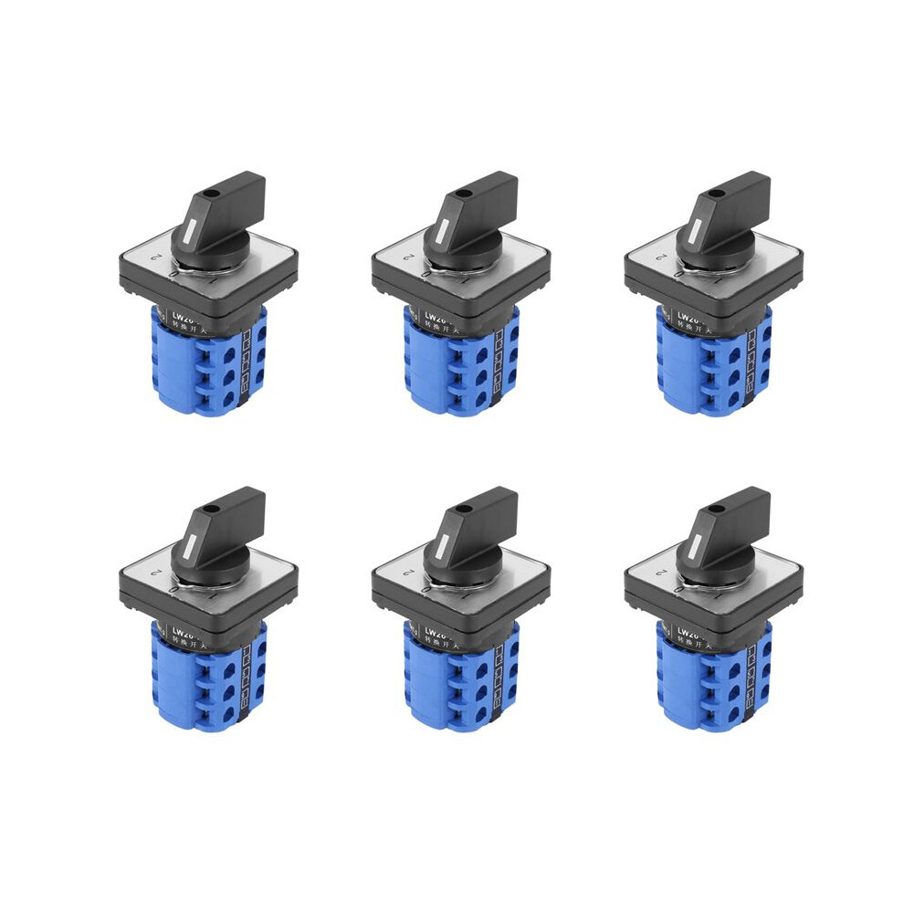 6X 3 Positions -Off- Changeover Control Rotary Cam 20A 4712982086304