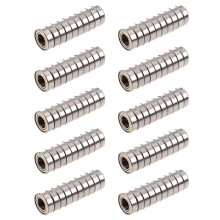 100 Pcs 698Z 8 X 19 X6mm Single Row Sealed Deep Bearings
