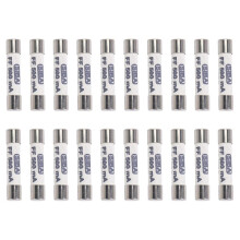 20X 1000V 500mA 6,3 X 32 mm Weisse Keramik Sicherung Fuer Multimeter