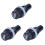 3pcs 12mm Thread with Welding Panel Mount Fuses Holder Socket for Fuses 5x20mm 1