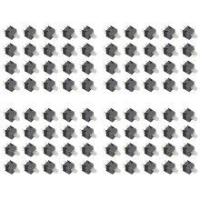 6 Pin Dpdt Stromstoß Takt Taktil Druck Knopf Druck Tasten Schalter 80 Stücke