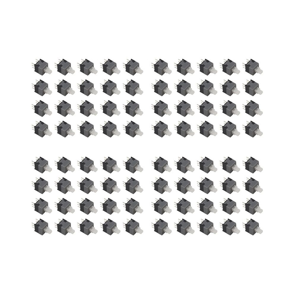 6 Pin Dpdt Latching Tact Tactile Push Button Pushbutton 80 Pcs 6033044899105