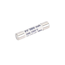 20X 1000V 500mA 6.3 X 32mm White Ceramic Fuse for Multimeter