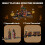 Steampunk Train Bookend Building Block Set with Light, 2 in 1 Mechanical Display, 1252pcs 4