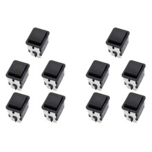 10X Rocker , HY12-9-3 6Pins Industrial Electric Rocker 125V/250V Pushbutton