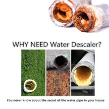 2X Electronic Water Descaler System Reduces Limescale Rust and Minerals No Chemicals Easy Installation EU Plug