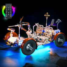 LED Light Kit for  42182 NASA Apollo Lunar Roving Vehicle RC Version, Enhances Model Details