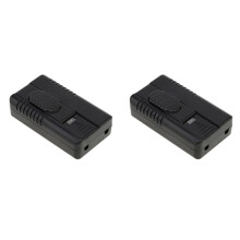 2X Foot Dimmer Full Range Inline Slide Control for Floor Light LED Incandescent Bulb 100V-120V EU-Plug