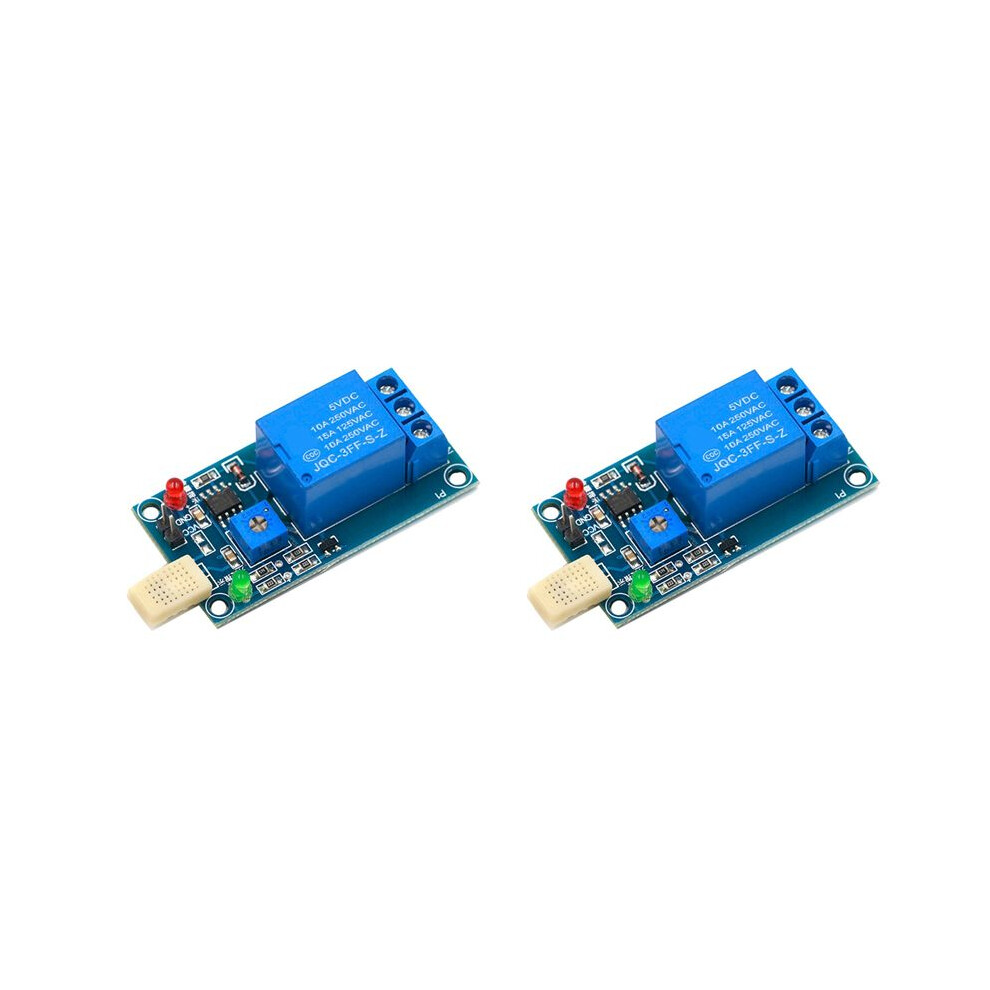 2X Humidity Module Hr202 Humidity Relay Module Humidity Sensor Controller Dc5v Portable Module 6034080272013