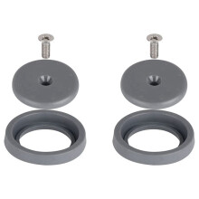 2X Spray Valve Repair Kit for All Commercial Faucet Sink Dish Sprayer Valve Bumper and Screw Repair Kit