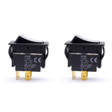 2X HY60E 4 Pin 20A 125V/250V 2HP Interruttori A Pulsante A Bilanciere /Off Industriali