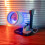 3D Printed Turbofan Engine Model Kit with LED Lighting, Authentic Jet Replica for Desktop Display 3