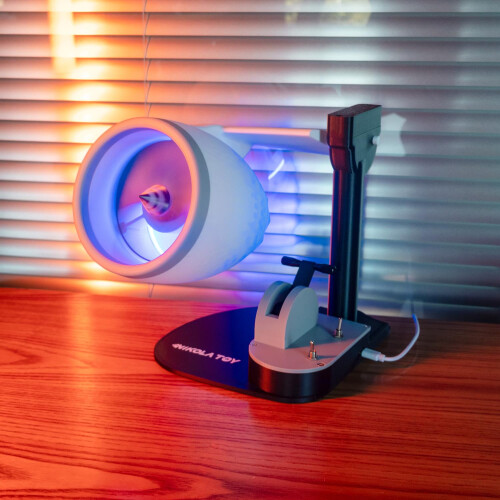 3D Printed Turbofan Engine Model Kit with LED Lighting, Authentic Jet Replica for Desktop Display 2