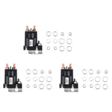 3X High Current Relay 500A 24V Dual Battery Start Relay Current Car Power ,Starting Relay,Auto Start Contactor
