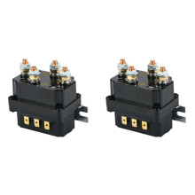 2X 12V Winch Rocker Thumb 250A Solenoid Relay Contactor Winches for ATV UTV
